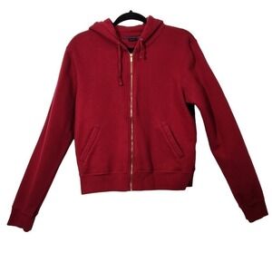 Polo Ralph Lauren Sport Full Zip Sweatshirt Red Women's Large